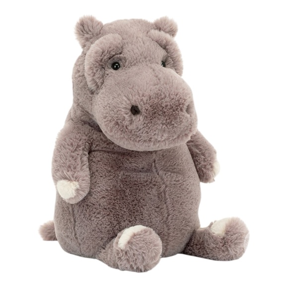 Jellycat Myrtle Hippopotamus Stuffed Animal Hippo Plush Toy RETIRED NWT
